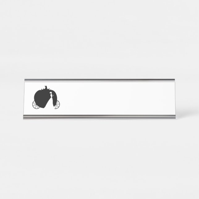 Placa De Mesa Cinderela (Frente)