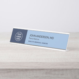 Placa De Mesa Clínica de Saúde Médica Médico