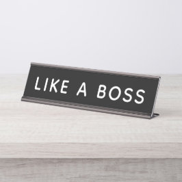 Placa De Mesa Como um Chefe