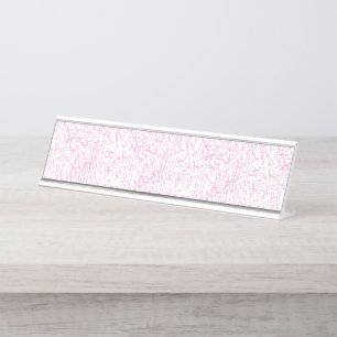 Placa De Mesa Conjunto de Pastas de Arquivo Abstratas Rosa
