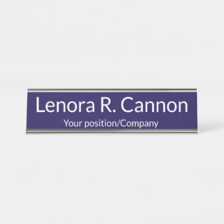 Placa De Mesa Custom Name Desk Name Plate for Office Decor