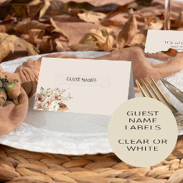 Placa de Mesa de Casamento 29x Etiquetas de Nome d