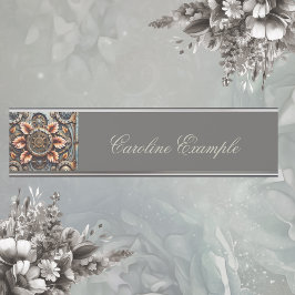 Placa De Mesa Design steampunk maravilhoso