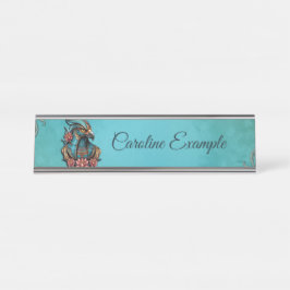 Placa De Mesa Deus do Falcão Egípcio.