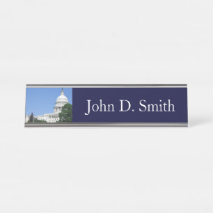 Placa De Mesa Edifício do Capitólio em Washington, DC