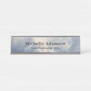 Placa De Mesa Elegante moderno comum profissional