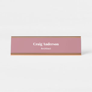 Placa De Mesa Elegante moderno e moderno profissional de tendên