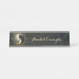 Placa De Mesa Equilíbrio Lunar – Onde as Sombras Abraçam a Luz.