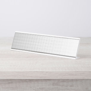 Placa De Mesa Estética Minimalista de Volta às Aulas