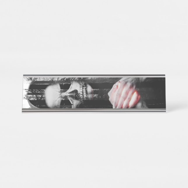 Placa De Mesa Falln Death Waits (Frente)