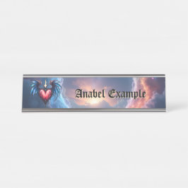 Placa De Mesa Flamebound Heart of the Moon – Gothic Cosmic Love 