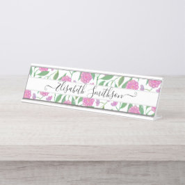 Placa De Mesa Floral Profissional Personalizado do Elegante Boho