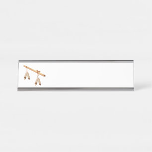 Placa De Mesa Flute nativo americano