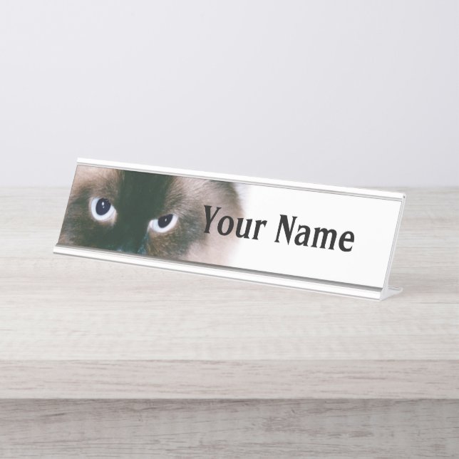 Placa De Mesa Gato Grumpy (Frente)