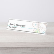 Geólogo, Mapa Topográfico de Cartografa