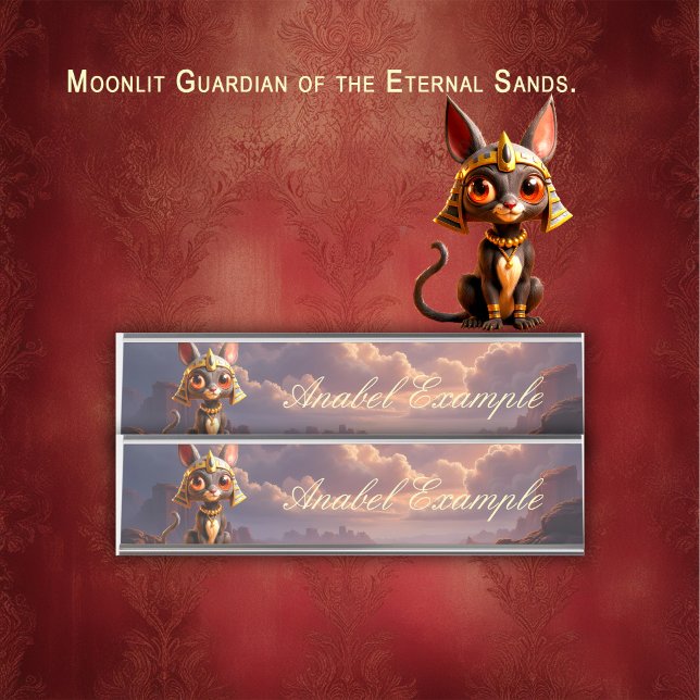 Placa De Mesa Guardião Enluarado das Areias Eternas. (Criador carregado)