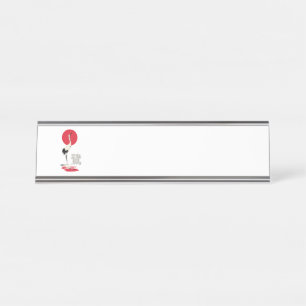 Placa De Mesa Heron Kanji Japonês