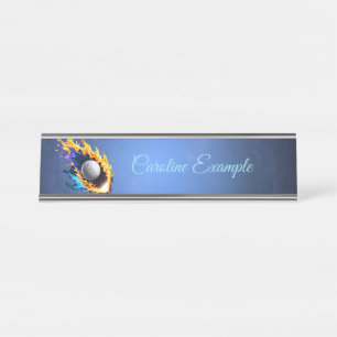 Placa De Mesa Intensidade de chama: A bola de golfe em ação.