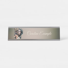 Placa De Mesa Interação fascinante entre o animal e o humano