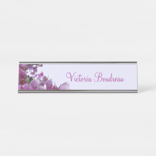 Placa De Mesa Lavanda conhecida de suspensão do roxo das