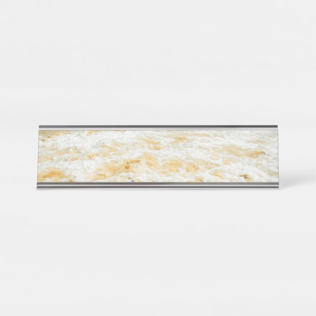 Placa De Mesa Linda Foto Sunset Summer Beach (Frente)