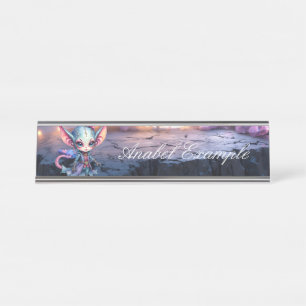 Placa De Mesa Liora – Coração de Cristal das Estrelas