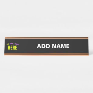 PLACA DE MESA MARCA VERIFICADA BRANCA PERSONALIZÁVEL MODERNA