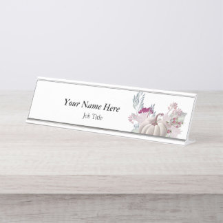 Placa De Mesa Modelo de placa de identificação da mesa