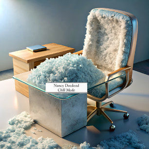 Placa De Mesa Modo de Enchimento Branco Engraçado