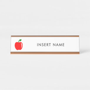 Placa De Mesa Nome feito sob encomenda do professor