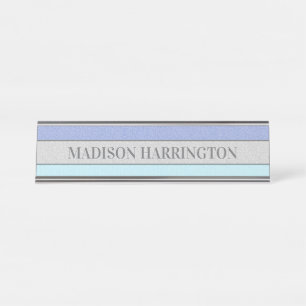 Placa De Mesa Nome Personalizado Brilho Brilhos