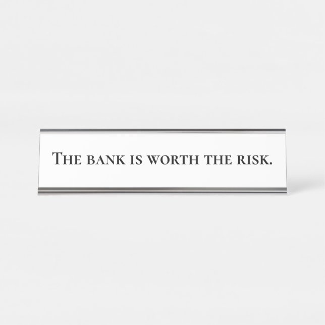 Placa De Mesa Nota de Maeve - Suporte (Frente)