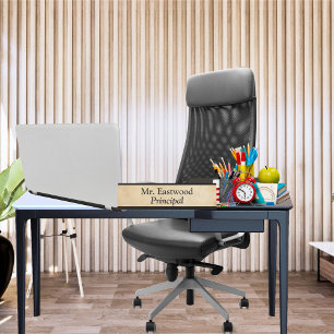 Placa De Mesa Papel Antigo Principal