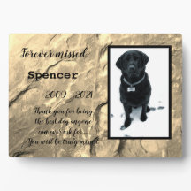 Placa de Mesa para Sempre Perdida com Cavalete