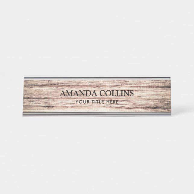 Placa De Mesa Parede de madeira de casca russa (Frente)