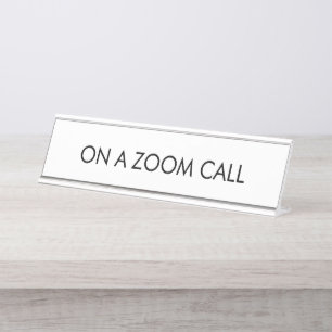 Placa De Mesa personalizar, alterar o texto do nome preto branco