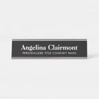Placa conhecida personalizada da mesa com posição