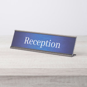 Placa De Mesa Placa de Nome do Receptor