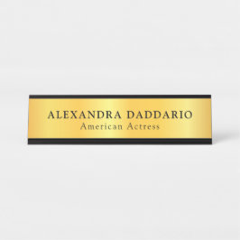 Placa De Mesa Placa de Nome Profissional Personalizada - Nome e