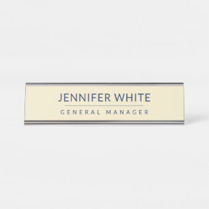 Placa De Mesa Planície Moderna Elegante Minimalista