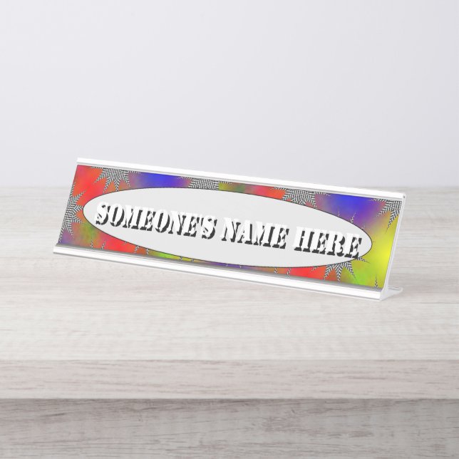 Placa De Mesa Plasma moderno por Kenneth Yoncich (Frente)
