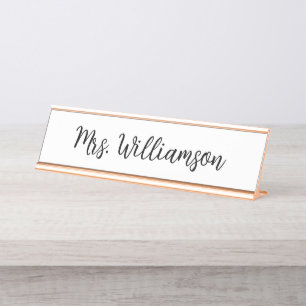 Placa De Mesa Presente Personalizado para Gerente de Professor D