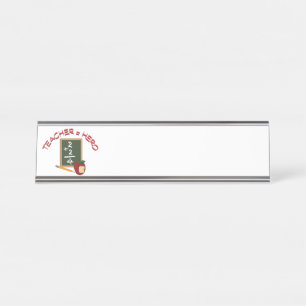 Placa De Mesa Professor Hero