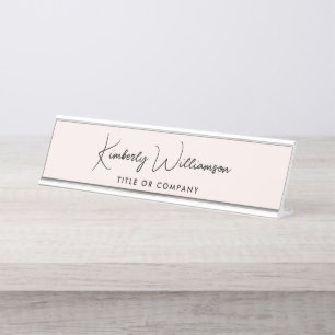 Placa De Mesa Quic Script Professional Rosa