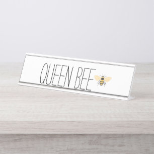 Placa De Mesa Rainha Bee