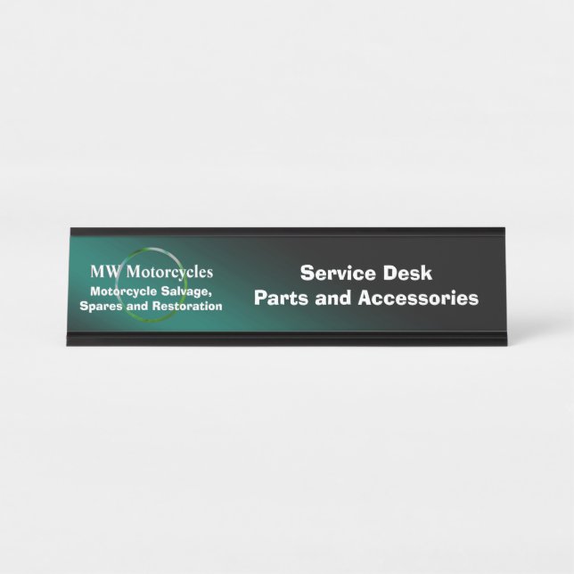 Placa De Mesa Restauração de motocicleta, lacre, anel de aparênc (Frente)