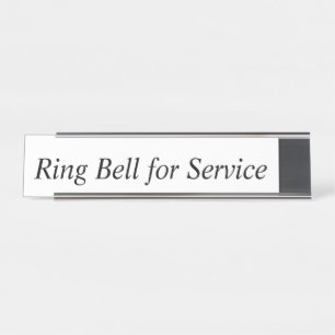 Placa De Mesa Ring Bell para a placa do Service Desk 