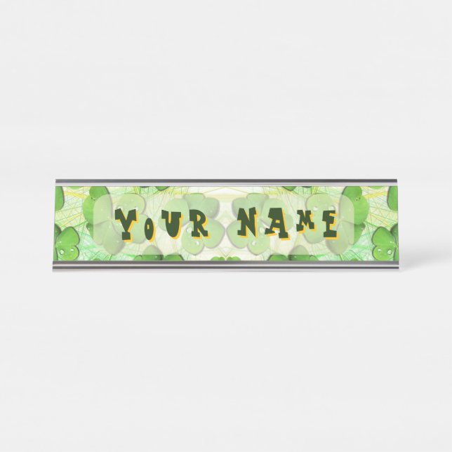 Placa De Mesa Rua Verde Shamrock iPhone 5 Case-Mate de Patrick (Frente)