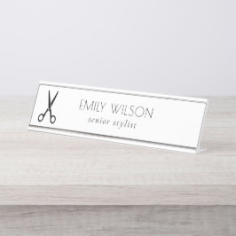 Placa De Mesa Salon Business Promotional
