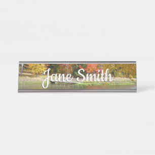 Placa De Mesa Sete Primaveras Call Bridge III Autumn Landscape